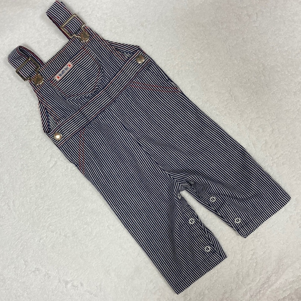 Vintage Healthtex Overalls,conductor overalls,railroad,Train Made in USA 9m